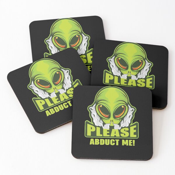 Item preview, Please Abduct me funny alien shirt design designed and sold by Grinover.