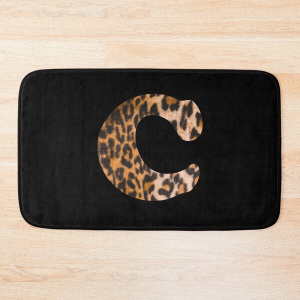 Item preview, Letter C leopard print designed and sold by ColorsHappiness.