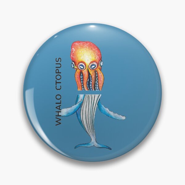 Item preview, WHALO CTOPUS by FrankenDuo hemisphere blue designed and sold by FrankenDuo.
