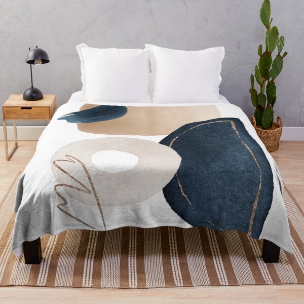 Item preview, Formas de acuarela en azul marino 2 designed and sold by galdesign.