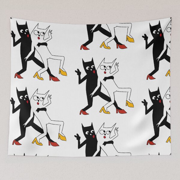 Item preview, Dancing Cats designed and sold by somebasic.
