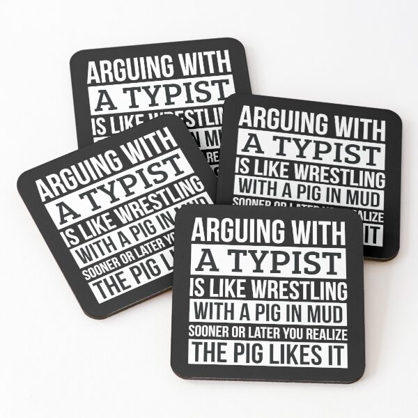 Item preview, Typist Shirt, Like Arguing With A Pig in Mud Typist Gifts Funny Saying Shirt Gag Gift Office Desk Boss Gift designed and sold by Orange Pieces.