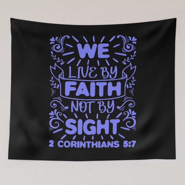 Item preview, 2 Corinthians 5:7 designed and sold by plushism.