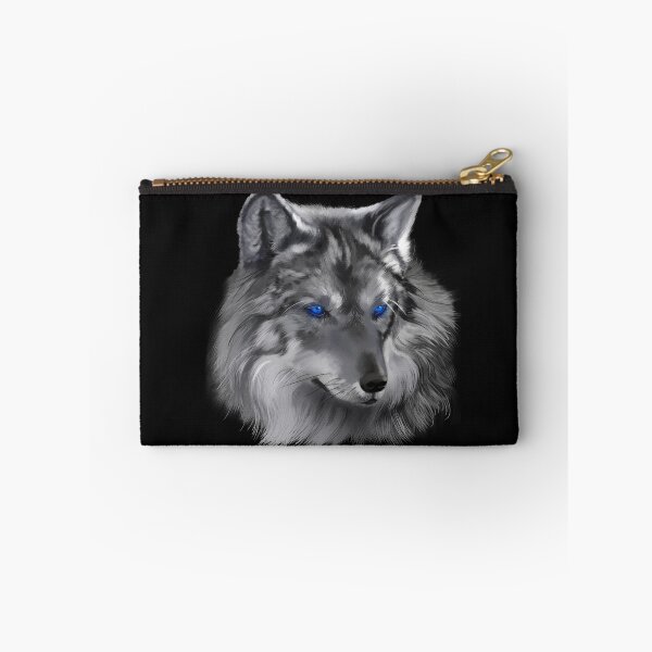 Item preview, Wolf Gray Blue-eyed Wolf Gifts designed and sold by Barnissim.