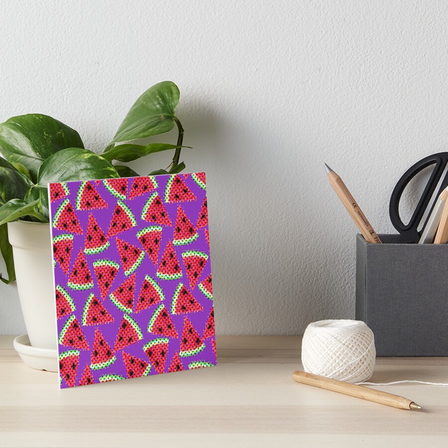 Item preview, Art Board Print designed and sold by pixiepatterns.