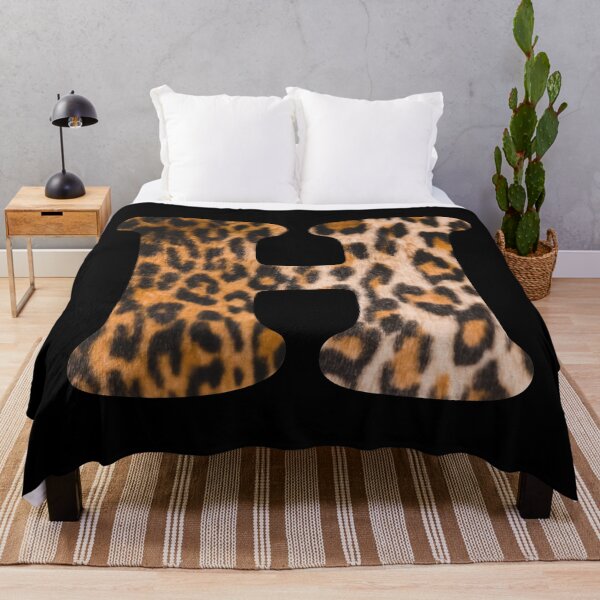 Item preview, Letter H leopard print designed and sold by ColorsHappiness.