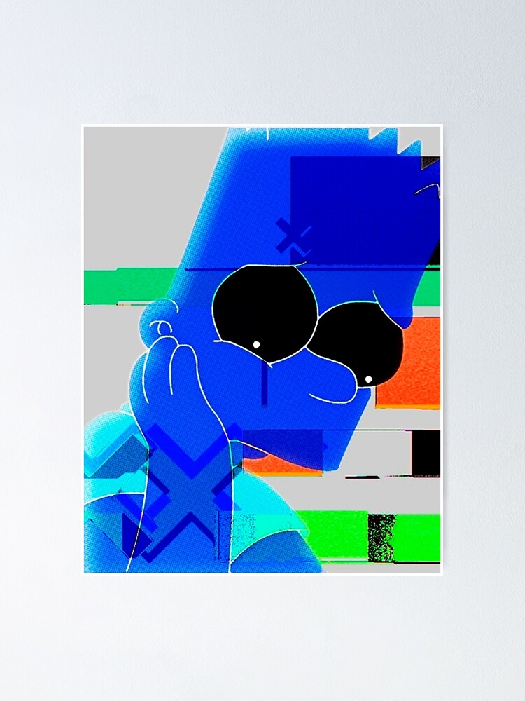 Sad Bart Poster for Sale by Kevin Trace Shop