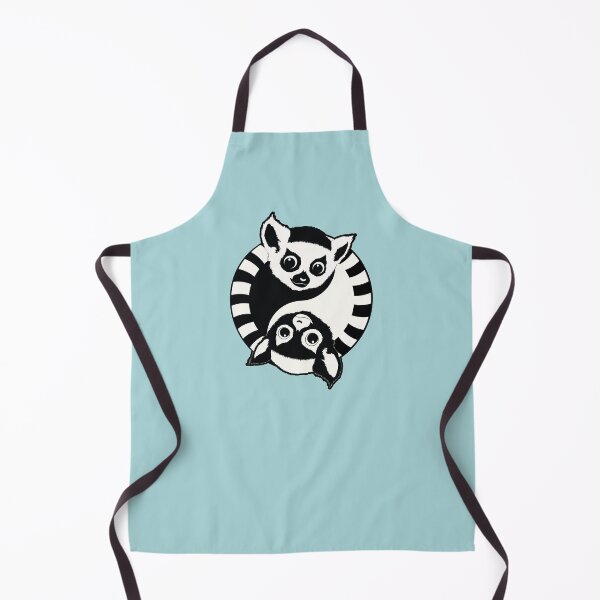 Item preview, #YinYangANIMAL no. 6: LEMUR designed and sold by dorabarkoczi.