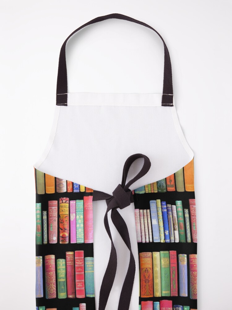 Alternate view of Bookworms Delight / Antique Book Library for Bibliophile Apron