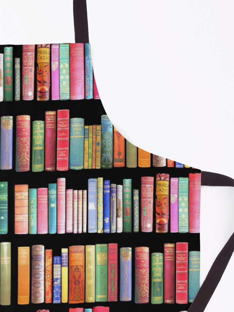 Alternate view of Bookworms Delight / Antique Book Library for Bibliophile Apron