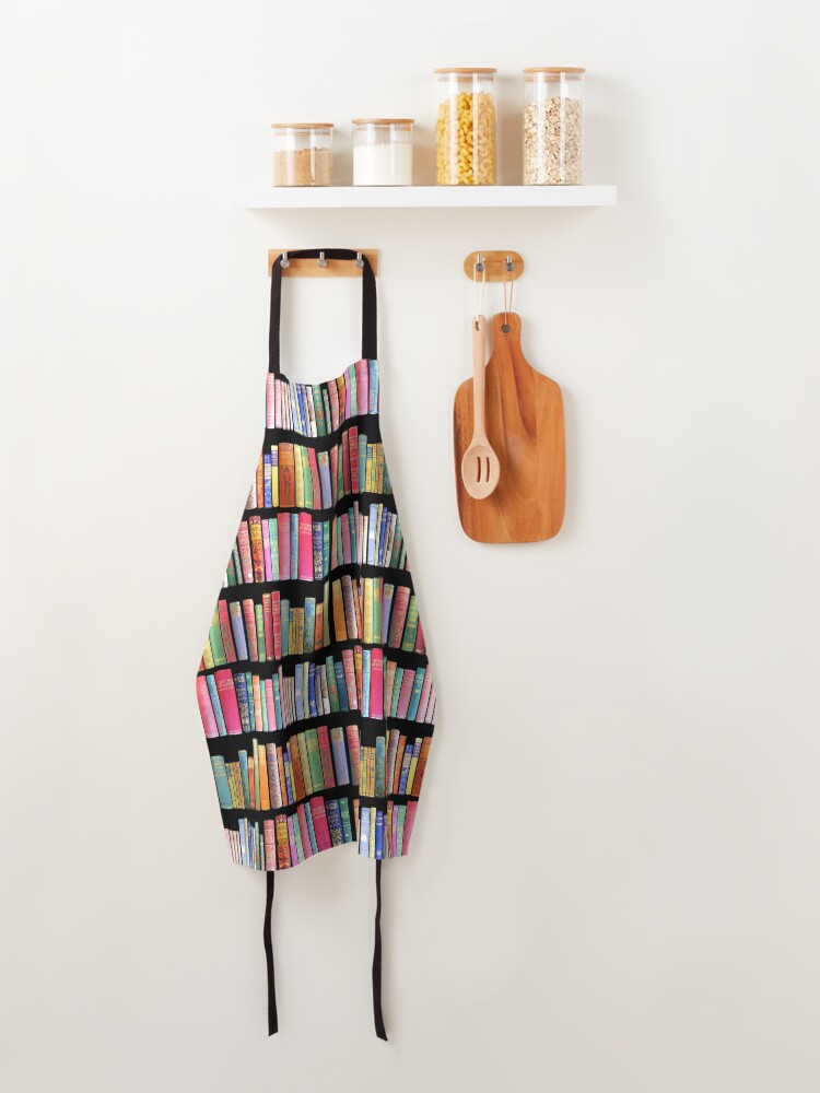 Alternate view of Bookworms Delight / Antique Book Library for Bibliophile Apron
