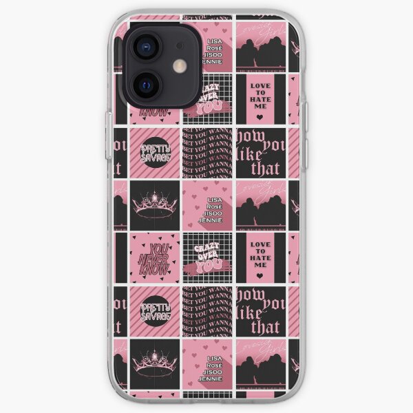 BLACKPINK - PATRÓN DEL ÁLBUM Funda blanda para iPhone