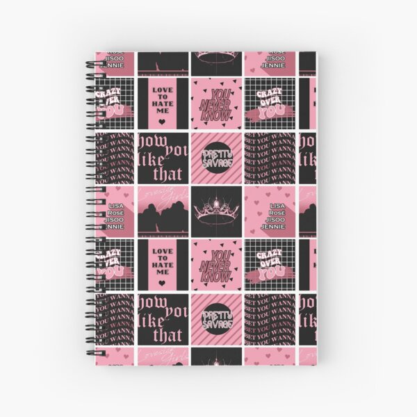 BLACKPINK - PATRÓN DEL ÁLBUM Cuaderno de espiral