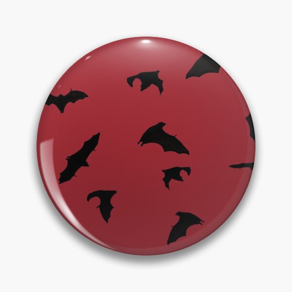 Item preview, bats on living coral background  designed and sold by AHELENE.