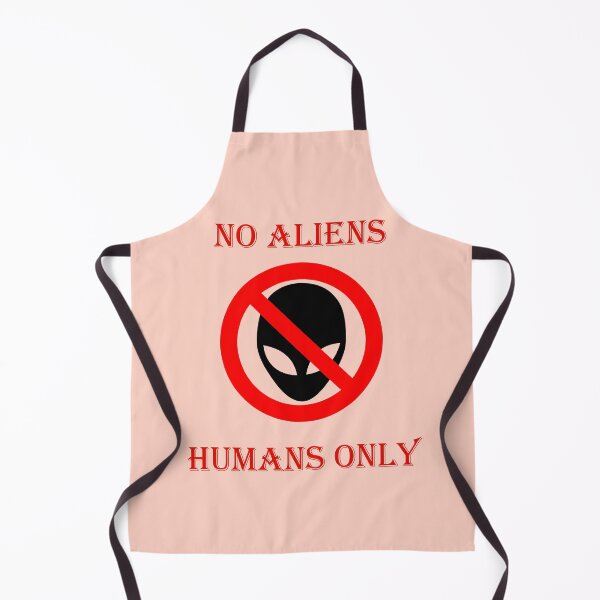 Item preview, No aliens, humans only designed and sold by helenkaiy.