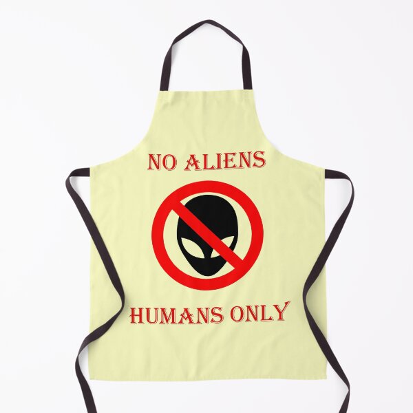 Item preview, No aliens, humans only designed and sold by helenkaiy.