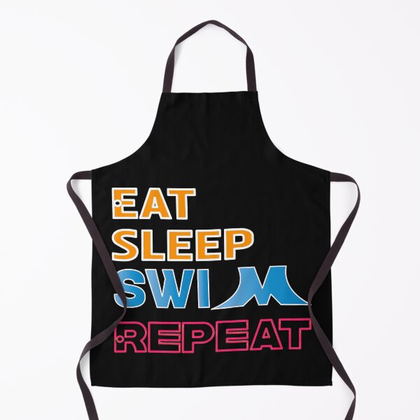 Item preview,  EAT SLEEP SWIM REPEAT designed and sold by Ralek.