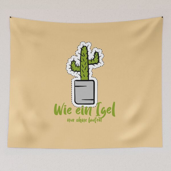 Item preview, Cactus hedgehog is like a hedgehog only without running, fun cactus design designed and sold by emm-j.