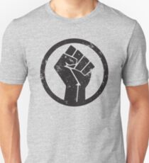 BLACK POWER RAISED FIST Unisex T-Shirt