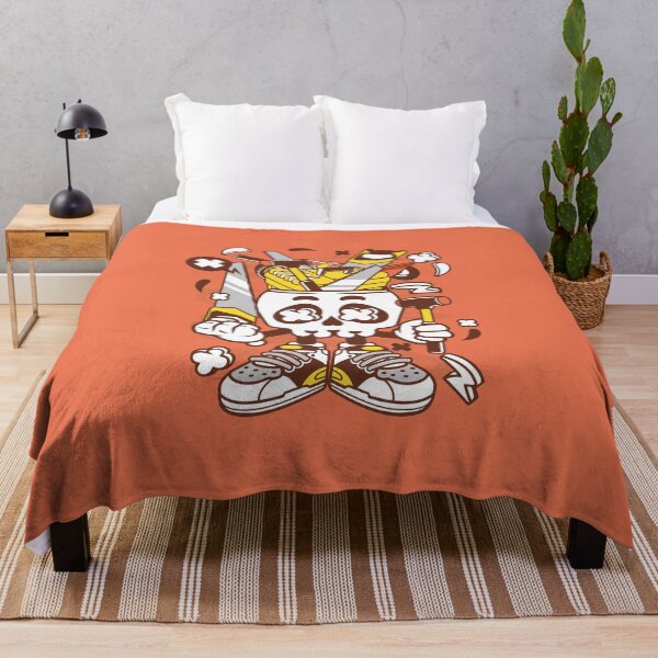Item preview, Pro Cartoon Design Carpentry Skull designed and sold by CartoonTshirtD.