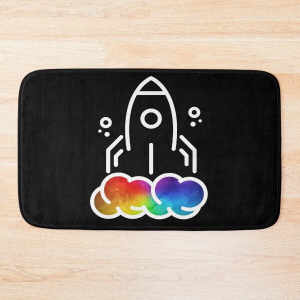 Item preview, Multicolor Exhaust Rocketship  designed and sold by Michael Schmidt.