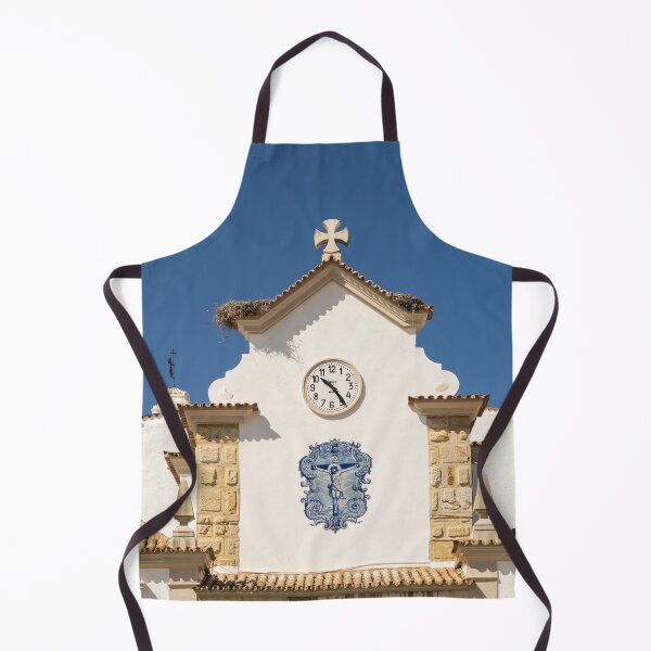 Item preview, Antique Portuguese Azulejo - Crucifix Medallion on a Church in Olhao Algarve Portugal designed and sold by Georgia Mizuleva.