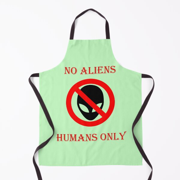 Item preview, No aliens, humans only designed and sold by helenkaiy.