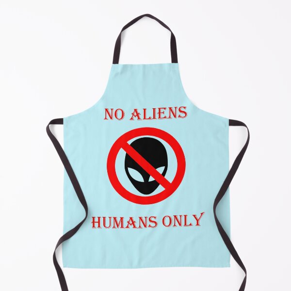 Item preview, No aliens, humans only designed and sold by helenkaiy.