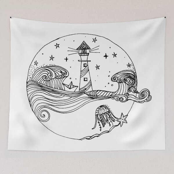 Item preview, Lighthouse Sketch designed and sold by Abili-Tees.