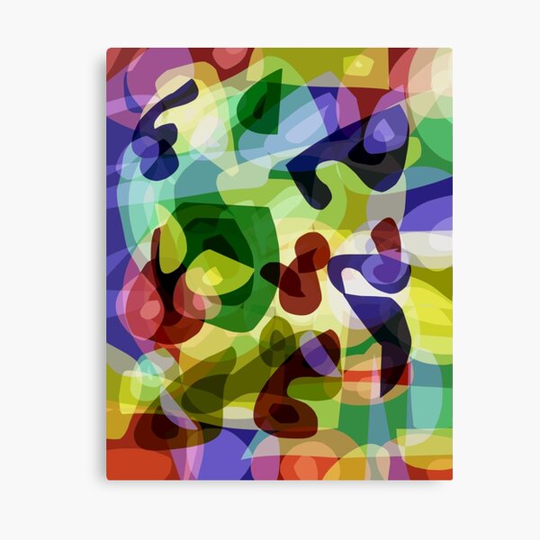 Item preview, Abstract Multi-Coloured Shapes designed and sold by Glenn Slingsby.