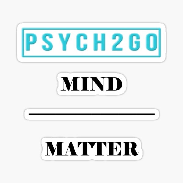 Mind Over Matter Sticker