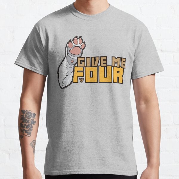 Give me four Camiseta clásica
