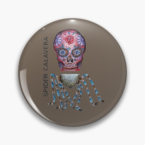 Item preview, SPIDER CALAVERA by FrankenDuo kiwi brown designed and sold by FrankenDuo.