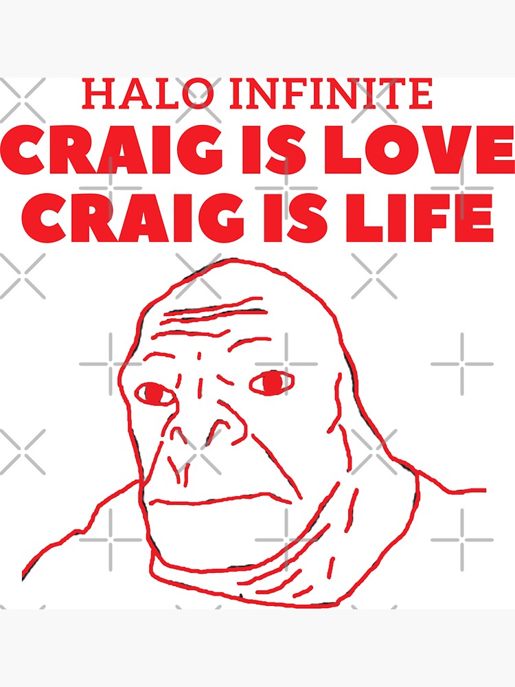 Craig the brute - Halo Game - Magnet