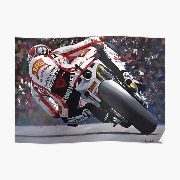 MARCO SIMONCELLI Poster