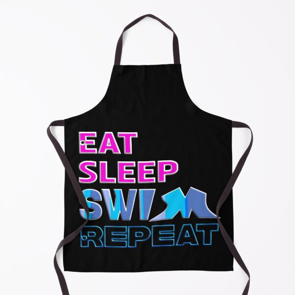 Item preview,  EAT SLEEP SWIM REPEAT designed and sold by Ralek.