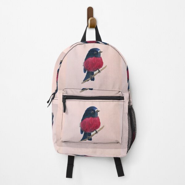 Item preview,  Pink Robin bird artwork on pink background designed and sold by Jennifer Morcom.