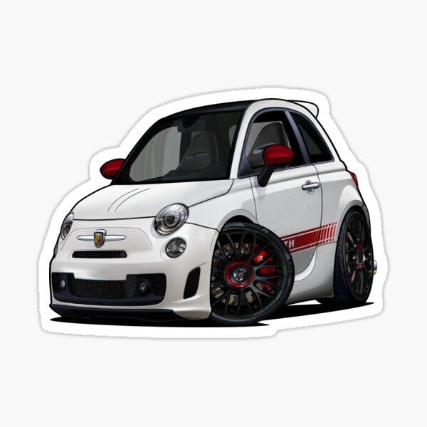 Fiat 500 Abarth 2009 Sticker