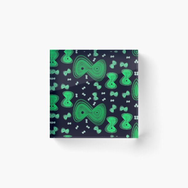 Item preview, Chaotic strange attractor design random - green designed and sold by rahilvalani.
