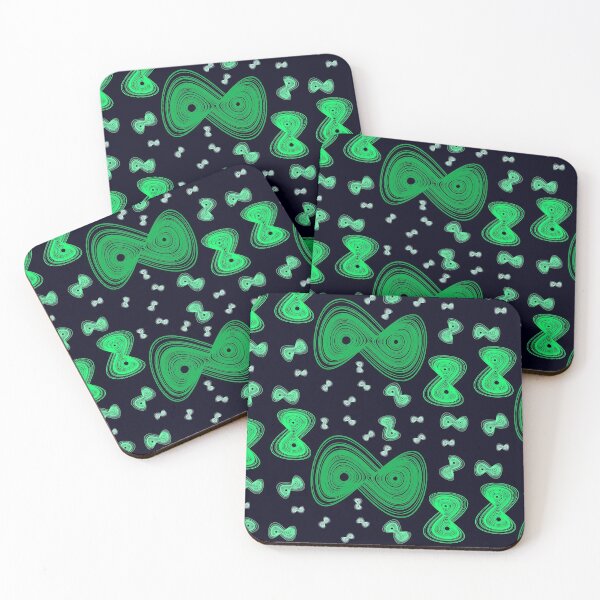Item preview, Chaotic strange attractor design random - green designed and sold by rahilvalani.