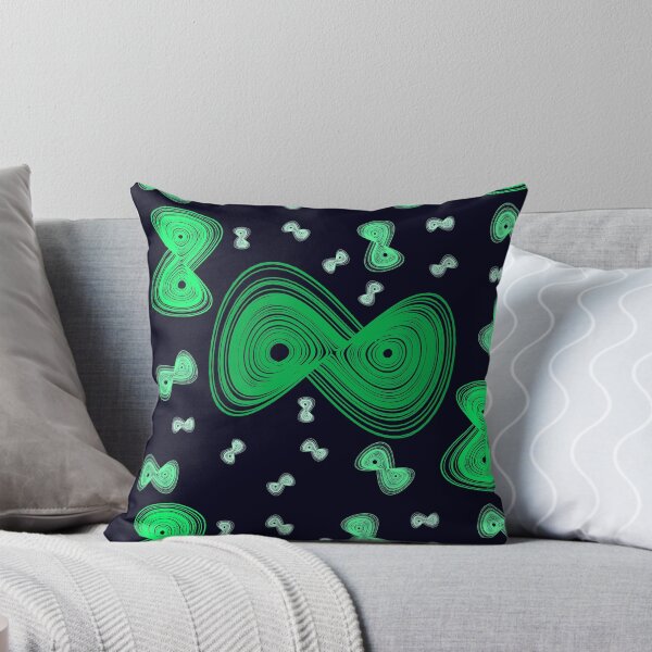 Item preview, Chaotic strange attractor design random - green designed and sold by rahilvalani.
