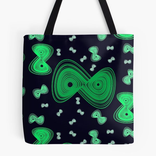 Item preview, Chaotic strange attractor design random - green designed and sold by rahilvalani.