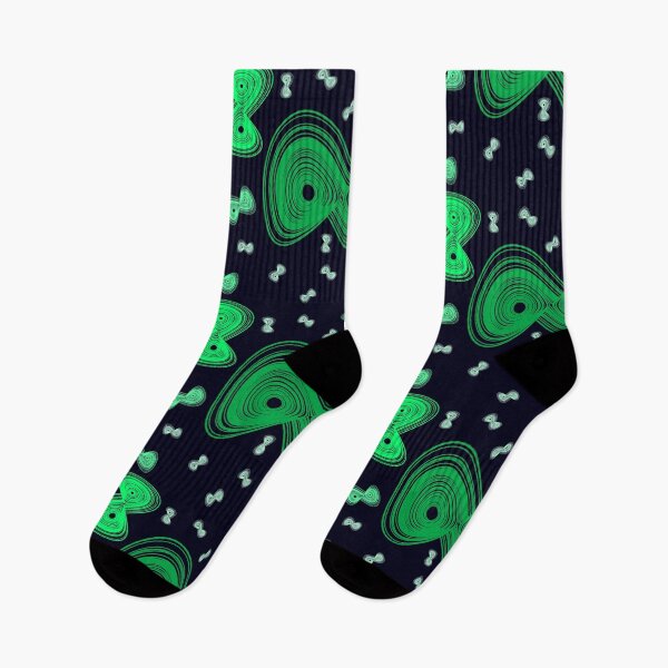 Item preview, Chaotic strange attractor design random - green designed and sold by rahilvalani.