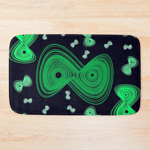 Item preview, Chaotic strange attractor design random - green designed and sold by rahilvalani.