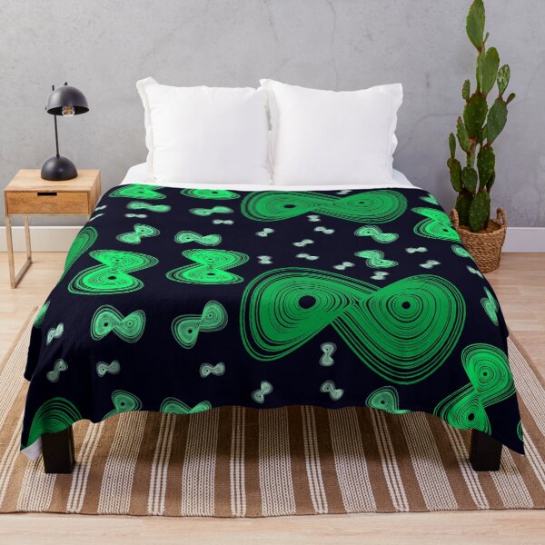 Item preview, Chaotic strange attractor design random - green designed and sold by rahilvalani.