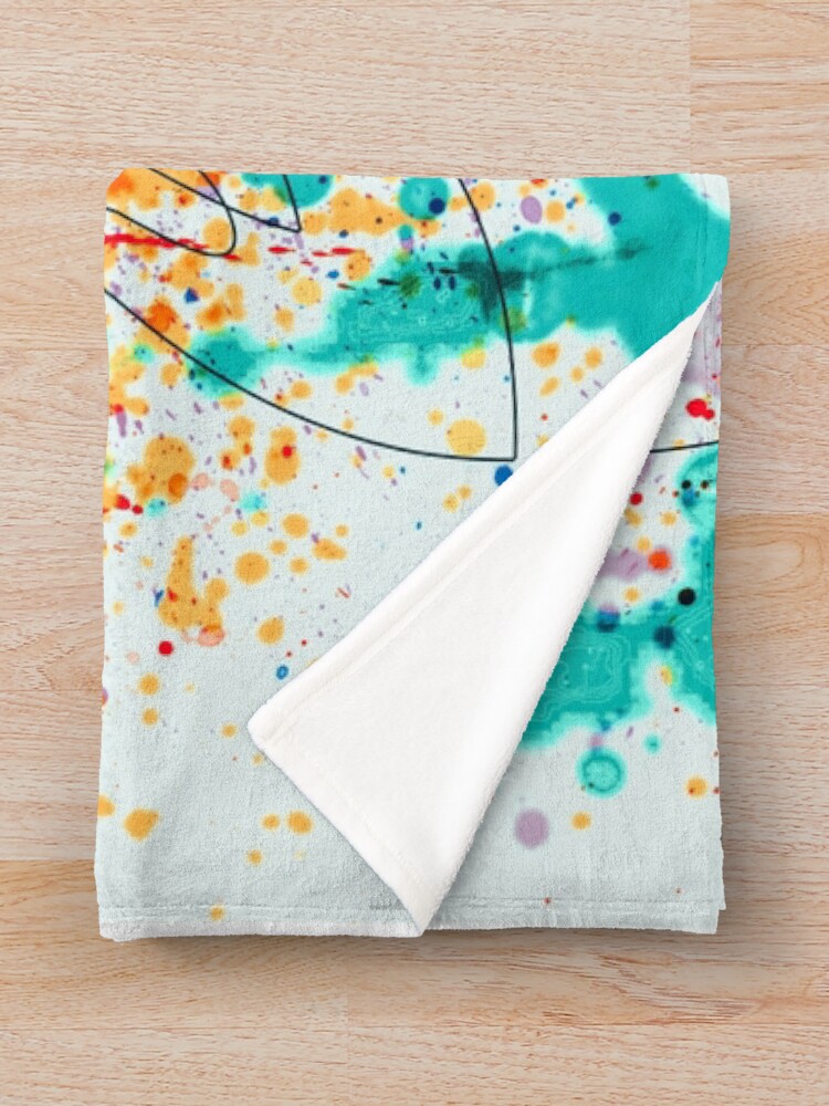 Thumbnail 3 of 6, Throw Blanket, ABCDE designed and sold by Rosh.