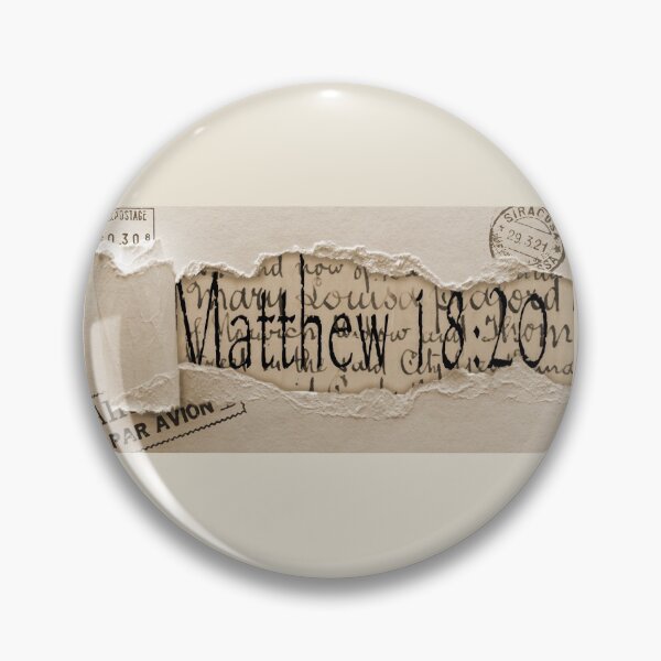 Item preview, Matthew 18:20 designed and sold by BbCherryT.