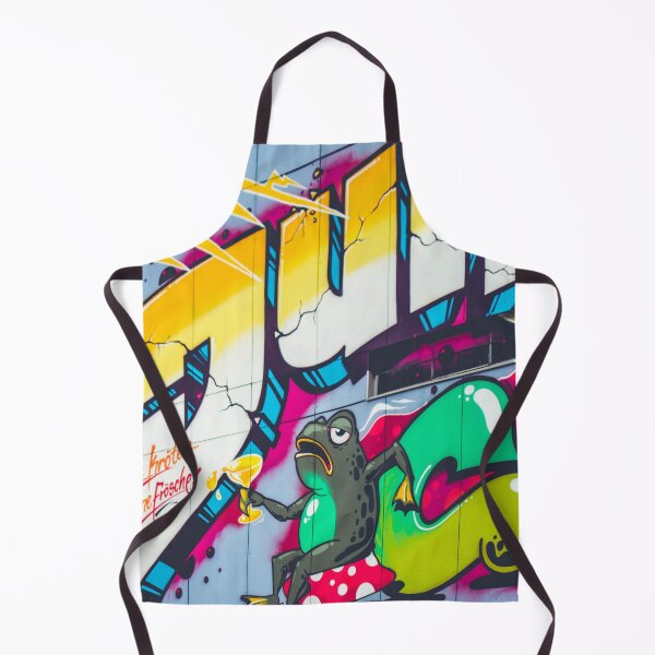 Item preview, Funny Frog street art designed and sold by dineshv.
