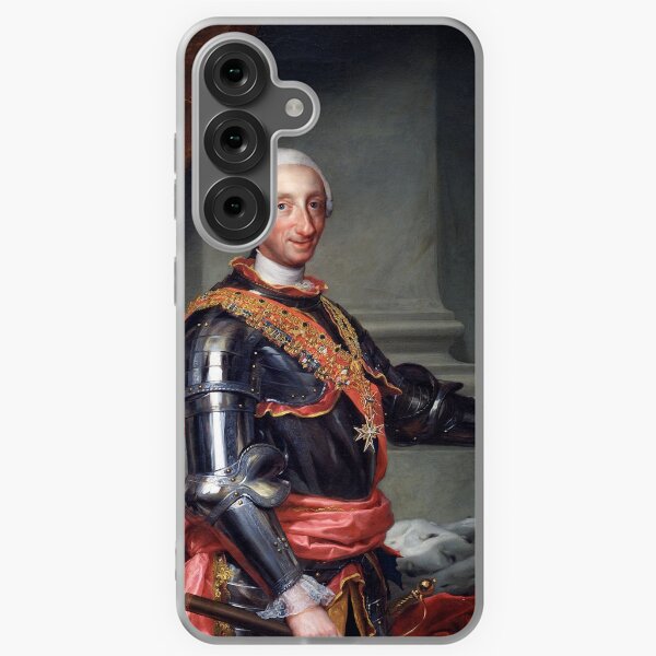 Item preview, Charles III of Spain portrait art designed and sold by Vintage Designs +.