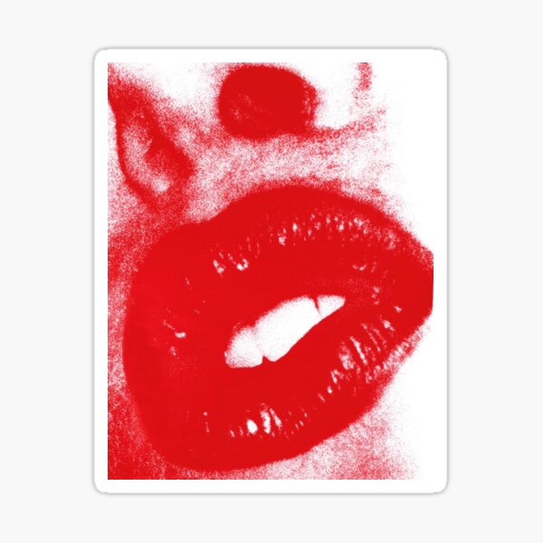 Red grudge photography Sticker